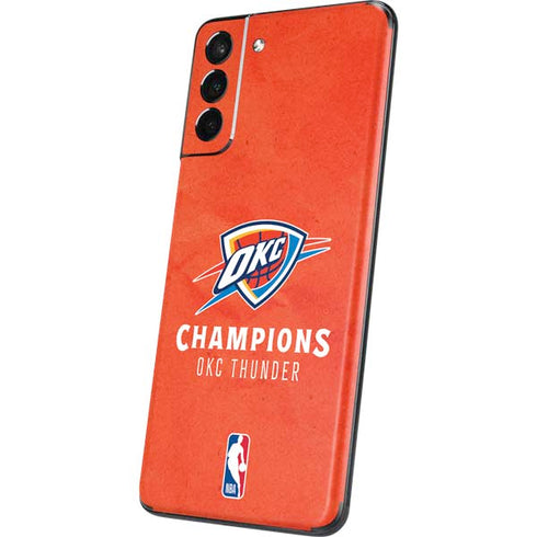 2025 NBA Champions Oklahoma City Thunder Galaxy S21 Plus 5G Skin